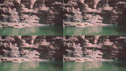 大峡谷的科罗拉多河高清在线视频素材下载