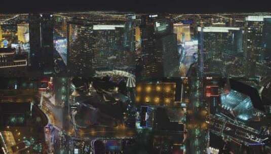 城市夜拍风景高清在线视频素材下载