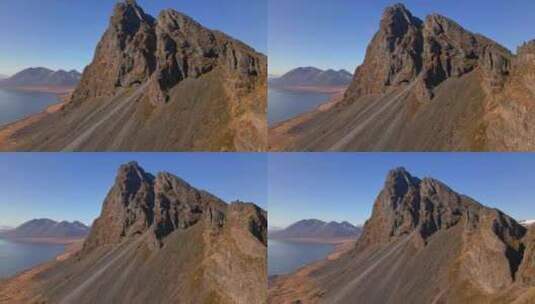 山脉，埃斯特拉霍恩山，风景，景观高清在线视频素材下载