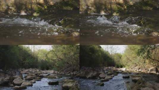 山涧小溪高清在线视频素材下载