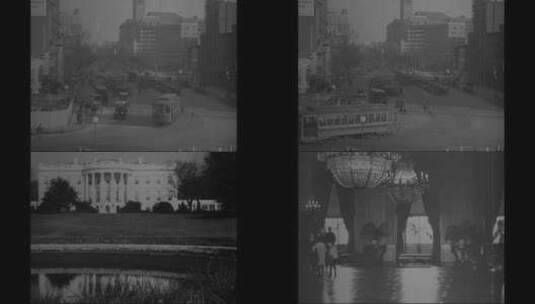 1910年前后的华盛顿特区高清在线视频素材下载