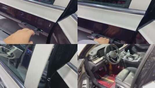 济南齐鲁国际车展豪车亮相高清在线视频素材下载