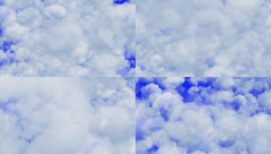 【原创】蓝天白云穿梭1高清在线视频素材下载