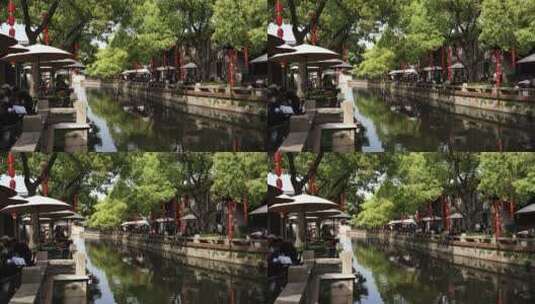 无锡惠山古镇风景高清在线视频素材下载