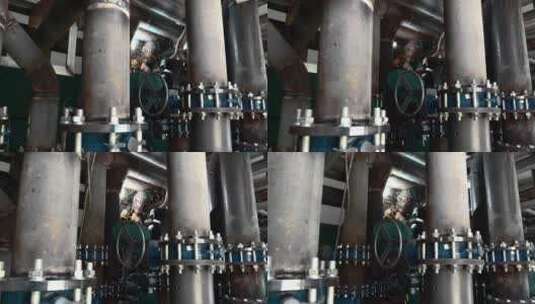 厂房电焊  管道焊接高清在线视频素材下载
