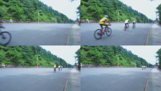 自行车骑行比赛高清在线视频素材下载