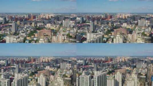 哈尔滨城市风光航拍4K视频高清在线视频素材下载