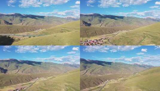 西藏 航拍 空镜 风光高清在线视频素材下载