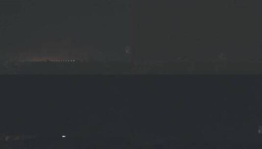 京承高速密云服务区拍摄闪电雷雨4K高清在线视频素材下载
