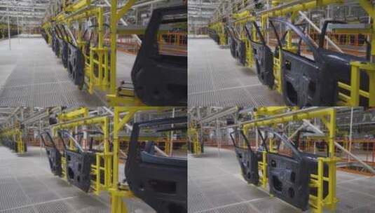 汽车制造厂、车门生产 01高清在线视频素材下载