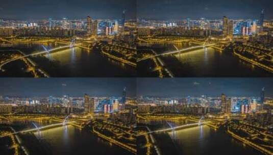南京市城市航拍延时高清在线视频素材下载