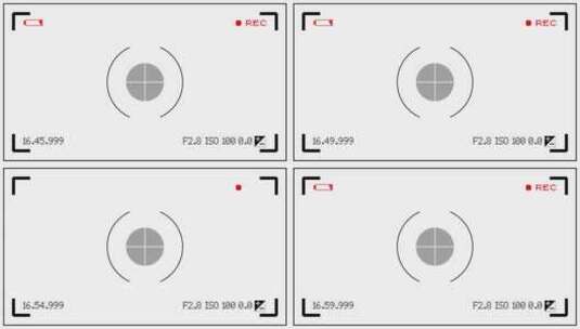 摄像机镜头取景器界面动画高清在线视频素材下载