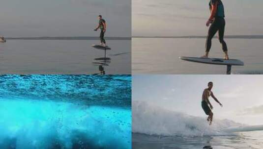 【合集】冲浪者海洋水上运动高清在线视频素材下载