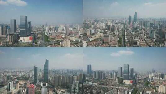 合集云南昆明城市商务建筑航拍高清在线视频素材下载