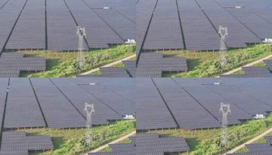 中国江门市开平市太阳能发电中心高清在线视频素材下载