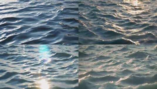 意向水波海浪空镜氛围渲染高清在线视频素材下载
