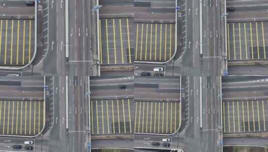 香港油尖旺区油麻地佐墩道航拍高清在线视频素材下载