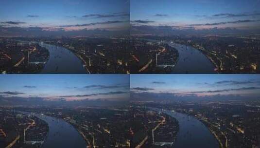 上海空镜航拍高清在线视频素材下载