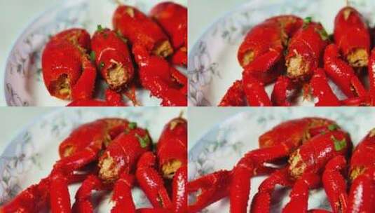 龙虾美食食材高清在线视频素材下载