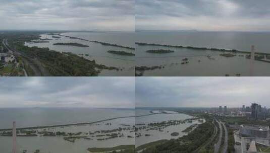 合肥巢湖渡江战役纪念馆高清在线视频素材下载