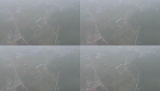 乡村雨雾天高清在线视频素材下载