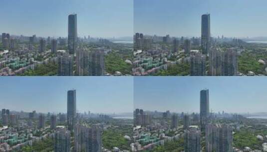 华侨城 写字楼 地产高清在线视频素材下载