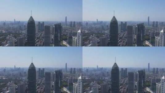 航拍武汉城市宣传片高清在线视频素材下载