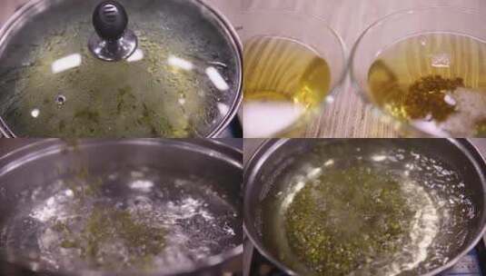 【镜头合集】消暑偏方绿豆汤高清在线视频素材下载
