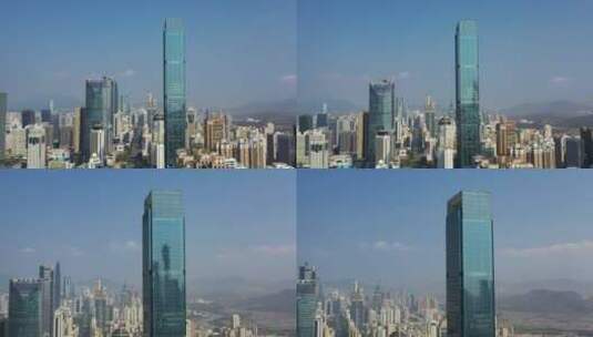 汉国大厦深圳高清在线视频素材下载