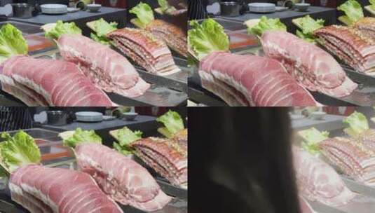 烤肉视频素材肉品高清在线视频素材下载