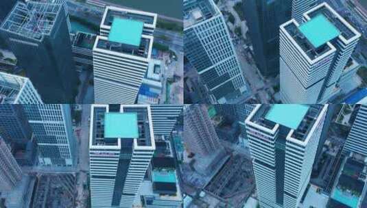 琶洲商业地标大楼群-11高清在线视频素材下载