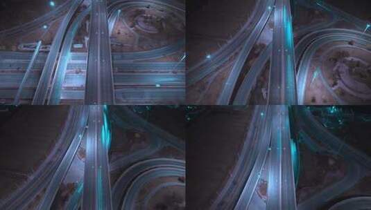 高速公路的拍摄高清在线视频素材下载