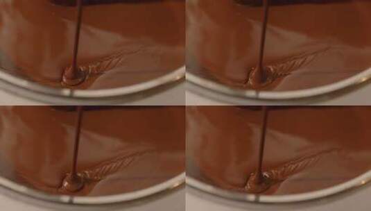 巧克力酱 融化的巧克力高清在线视频素材下载