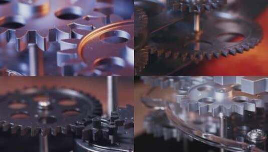 齿轮 工业 机械  制造业高清在线视频素材下载