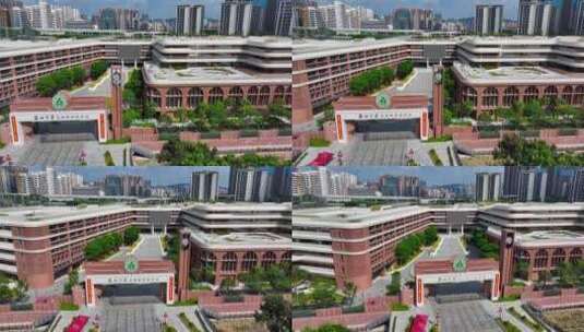 4K深圳中学光明科学城学校2高清在线视频素材下载