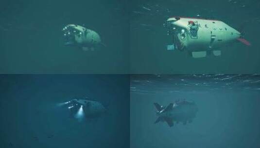 深海探测 海洋勘探高清在线视频素材下载