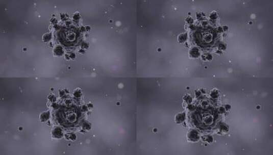 细菌生物病毒细胞变异高清在线视频素材下载