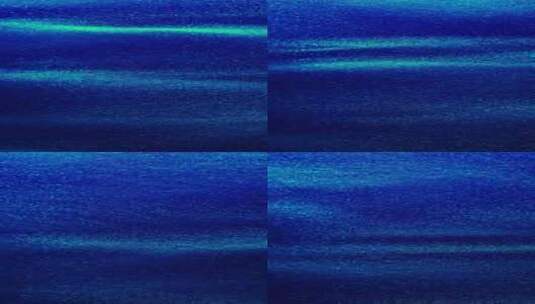 宝石蓝闪闪发光的波浪为宁静的视觉艺术高清在线视频素材下载
