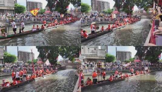 中国广东省广州市荔湾区荔湾湖招景高清在线视频素材下载