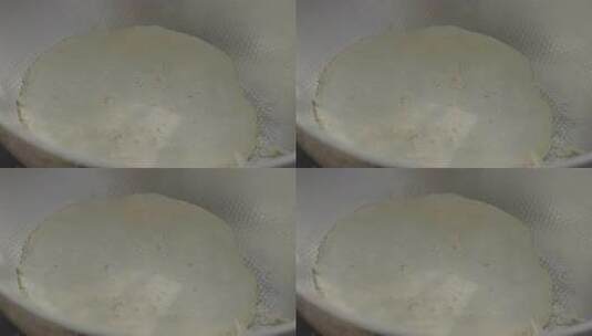 烙春饼面食高清在线视频素材下载
