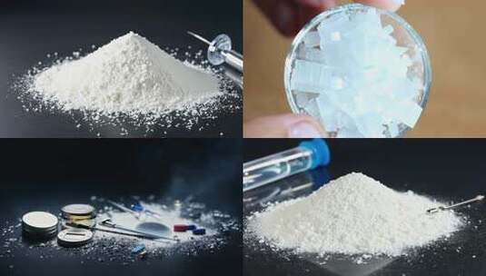 毒品制毒禁毒吸毒赌瘾戒毒冰毒高清在线视频素材下载