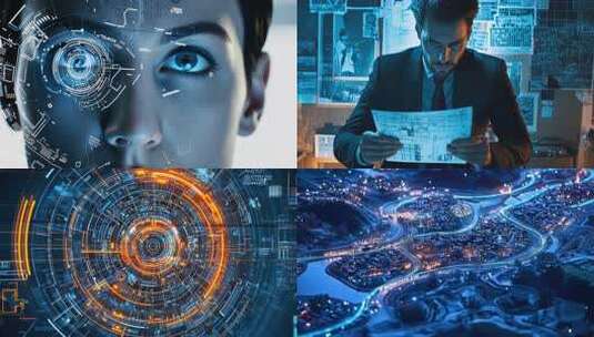 未来感科幻短视频 神秘空间世界空镜片头高清在线视频素材下载