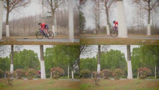 竞速自行车公路赛高清在线视频素材下载