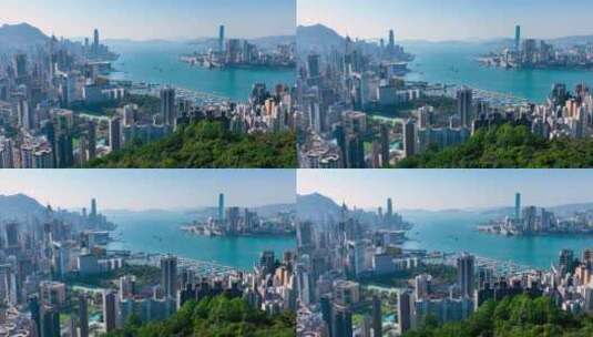4K航拍香港20高清在线视频素材下载