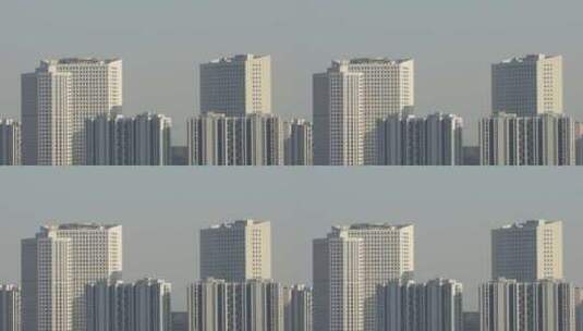 杭州城市 楼房高清在线视频素材下载