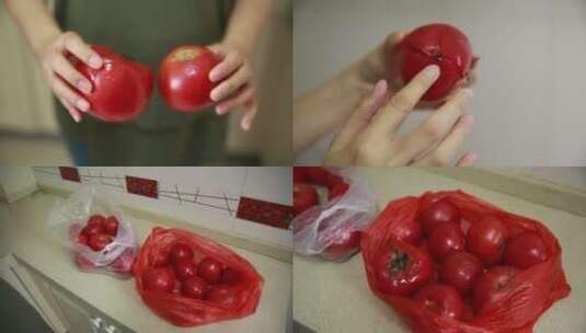 【镜头合集】变质的番茄高清在线视频素材下载