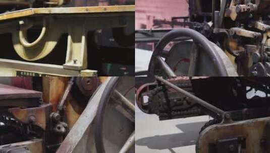 【镜头合集】齿轮机械工业设计印刷机零件高清在线视频素材下载