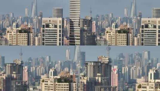 上海长焦航拍空镜高清在线视频素材下载
