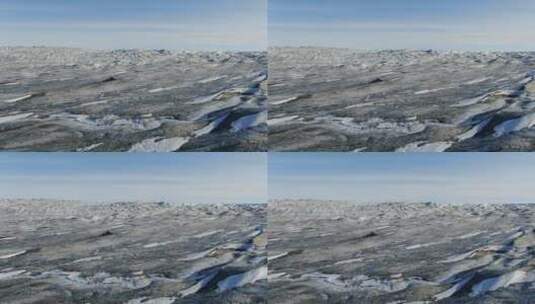 北极冰原高清在线视频素材下载