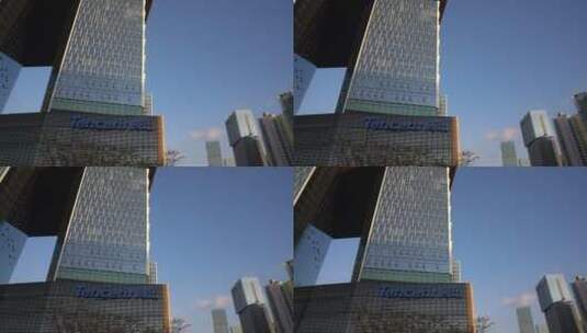 腾讯 腾讯大厦 QQ 老腾讯高清在线视频素材下载